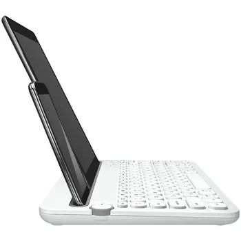 Logitech K480 Bezdrôtová Klávesnica Multi-Pripojenie pre Windows, Mac Chrome Android PC Tablet, Smartphone, Ipad, Iphone
