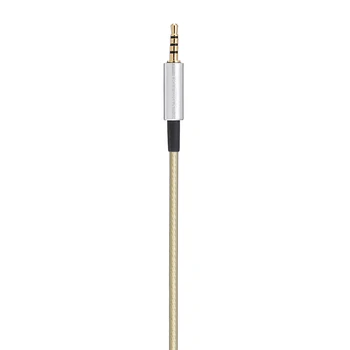 Earmax 3,5 mm Do 2,5 mm Slúchadlový Kábel Pokovovanie Silver Aux Audio Kábel Pre AKG Y40 Y45BT Y50 Y50BT K545
