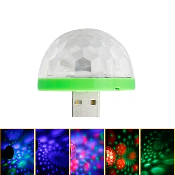 USB Svetla do Hračky, Farebný Svetelný Loptu Osvetlené Deti Projektor Led Blikajúce Svetlo Vianočné Hračky pre Deti Spálne Dekorácie
