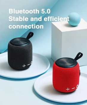 Vysoko Kvalitné Prenosné Bluetooth Mini Reproduktor Dual Párovanie Vysoká Bezdrôtový 360 HD pre Priestorový Zvuk a Bohaté Stereo Bass 24H Lka