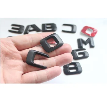 3D Písma, Listy Číslo 3 5 Zadné Veko Kufra Emblémy Odznaky Znak, Odznak Nálepky na Mercedes Benz W177 A35 35 AMG