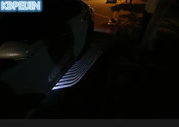 2 ks Auto Anjel Krídla LED vitajte svetlá Dvere Auta zdvorilosť Projektor Svetlo na Jaguar xf xe x-type xj s-typ nálepky, f-krok guit