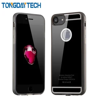 Tongdaytech Qi Bezdrôtovú Nabíjačku Prijímač puzdro Pre iPhone 7 6 6 Plus Bezdrôtové Nabíjanie Kryt Pre Iphone 5 5S