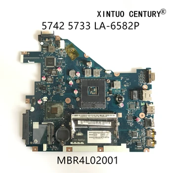 MBR4L02001 Pre Acer Aspire 5742G 5733 Notebook Doske PEW71 LA-6582P MB.R4L02.001 základná doska HM55 W/ HDMI testované práca