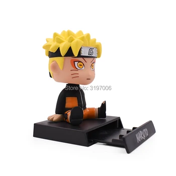 2 Štýly Naruto Akcie Obrázok Hračky držiaka Telefónu Shippuden Naruto Anime PVC Zberateľskú Model Hračka Bábika