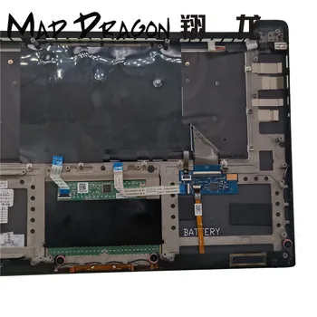 MAD DRAGON notebook Značky opierka Dlaní Touchpad Montáž pre Dell XPS 15 9560 M5520 0 86D7Y NÁS klávesnice GDT9F Reproduktory TX47W DC-IN