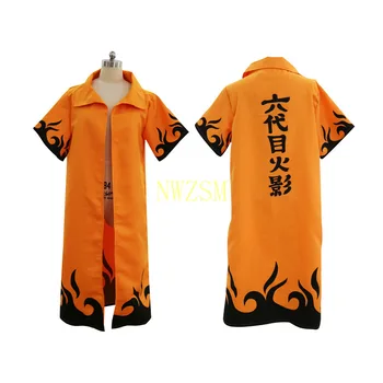 Naruto Cosplay Plášť Yondaime Hokage Namikaze Minato Jednotné Plášť Kakashi Učiteľ Šesť Yondaime Kostým Oblečenie pre Mužov