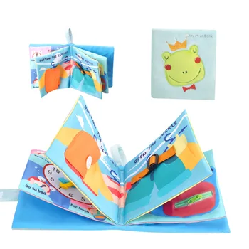 Hračky pre deti Detská Detská Kniha Čoskoro Vývoj 3D Tkaniny Kníh Pre Deti Vzdelávania vzdelávaciu Aktivitu trojrozmerné kreslenie knihy