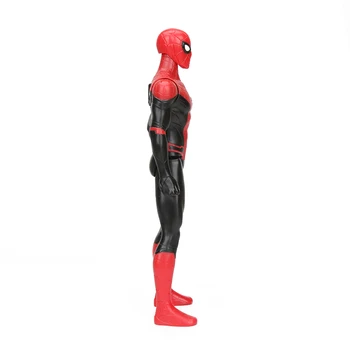 29 cm Marvel Black Spider-man Ďaleko Od Domova PVC Akcie Obrázok Titan Hrdina Série Míľ Morales Spiderman Zberateľskú Model Hračky