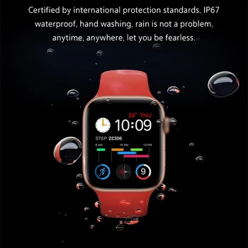Smart Hodinky Vodotesný IP67 Fitness Sport Sledujte Srdcovej frekvencie Tracker Hovor Správu Pripomienka Bluetooth Smartwatch Pre Android iOS