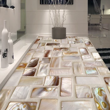 Vlastné Foto Tapety 3D Obklady Mozaikové Podlahy Art Nástenné Nepremokavé PVC Samolepiace Kúpeľňa Reštaurácia Kuchyňa Poschodie 3D Nálepka