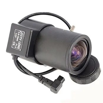 Uvusee 2.8-12 mm 1/3 Auto-iris Varifokálny Objektív, Cs-mount Dc Drive pre Box Bezpečnostné Cctv Kamera, 1/3 Palca F1.4