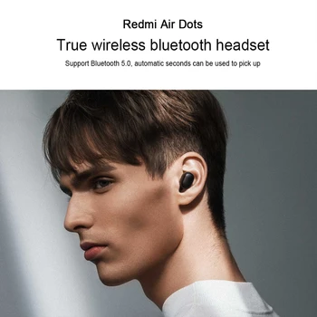 Nové Xiao Redmi AirDots S Bluetooth 5.0 Bezdrôtové Slúchadlá TWS Vľavo, Vpravo Nízke Mas Režime Bluetooth 5.0 redukcia Šumu Slúchadlá