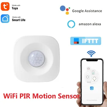 Smart WiFi Infračervené Alarm Detektor smart home security alert system Bezdrôtový PIR snímač Pohybu proti Vlámaniu pre Tuya Inteligentný Život