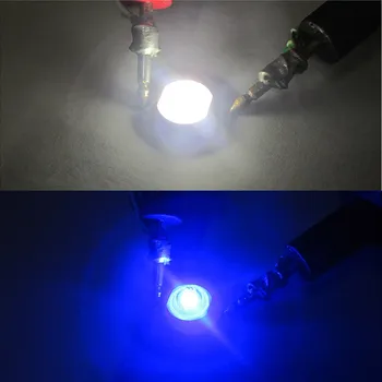 2*3W Biela + Modrá High Power LED Dvojité SMD Diódy KLASU Čip Bicolor Pre DIY 3 6 W W led Špeciálne Osvetlenie Akvarijné Svetlo Korálky