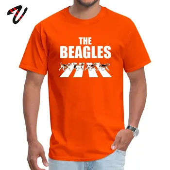Na Beagles Paródia Topy Tričko Obyčajný Kolo Golier Módne Valencia Rukáv Zimné Vojak pánske T-shirts Vlastné Tees