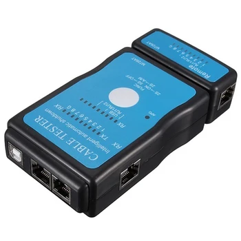 RJ45 RJ11 Auto Scan (automatické vyhľadávanie Automatické Vypnutie Prenosné LAN USB S LED Indikátor Siete Ethernet Kábel Tester Členenie Test