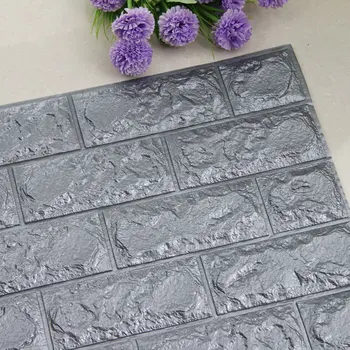 30x60cm Stenu Papier 3D Tapety Nepremokavé k životnému prostrediu, žiadny zápach DIY Tehlovej steny Nálepky jednoduché samolepiace Domov deco