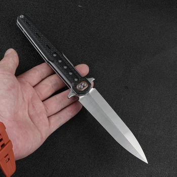 DICORIA NOC DG12 skladací nôž 440C čepeľ G10 rukoväť taktické camping Fréza vreckové nože vonkajšie Prežitie nože výchovy k DEMOKRATICKÉMU občianstvu Nástroje
