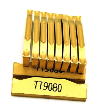 Sústruženie vložiť Zapichovanie nástroj TDC2 TDC3 TDC4 TT9080 spracovanie ocele karbidu vložky TDC kotúč na Rezanie Zapichovanie a upichovanie