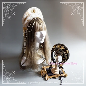 Ručne vyrobené Palác v Štýle Retro Nádherný Lolita Perličiek Reťazca kc hlavový most Klobúk Vlasy Ornament / Gothic Girl Cosplay Multi color Koruna