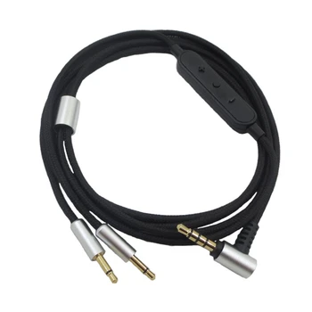 Náhradné Slúchadlá Kábel pre sennheiser - HD202 HD477 HD497 Slúchadlá Audio Kábel 203B
