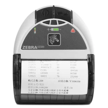 Zebra EZ320 Prenosné 80 mm Tepelná Tlačiareň štítkov 203dpi čiarového kódu Tlačiareň Mini Doručenia Tlačiareň Slávny Kvality Tlačiarne Vedúci