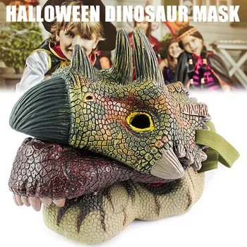 Hot Predaj Dinosaura Hlavu Masku Model Halloween Predvečer Cosplay Kostým Party Zábavné Hry