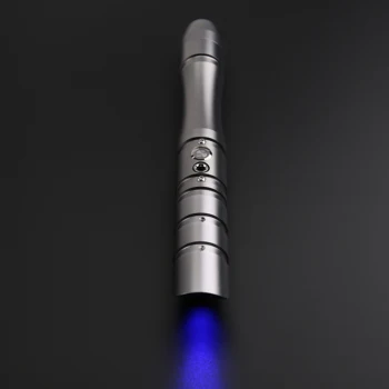TXQsaber OT001 Lightsaber RGB Kov Rukoväť Farby Force FX Šable Pre Ťažké Súboje Dvojité Pripojený
