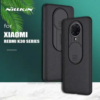 Pre Xiao Redmi K30 Ultra Prípade Nillkin CamShield Prípad, Posuňte Fotoaparát Slim Matné Štít pre Xiao Redmi K30 Ultra K30 Pro Prípade