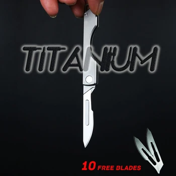MINI Titán Utility nôž výchovy k DEMOKRATICKÉMU občianstvu Prenosný Vreckový Nôž Tiesňové Tlačidlo Lekárske Skladacie Nože CS GO Chirurgické Self-defense Prežitie