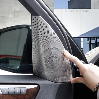 Matný Dvere Auta Audio Reproduktorov Kryt Výbava Pre Mercedes Benz ML, GL Trieda GLS GLE X204 X166 W166 2ks