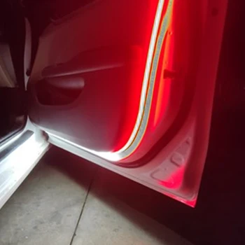 2x Auto Otvorenia Dverí LED Pásy Strobo Anti Zadné-end Kolízie Výstražné Svetlá