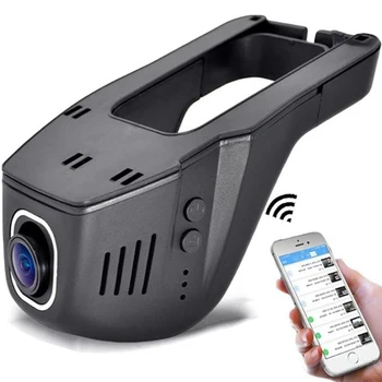 12MP165 širokouhlý Objektív WiFi Auto Car DVR Dash Kamera, videorekordér Registrator Auto Dash Fotoaparát Jazdy Fotoaparát Záznamník