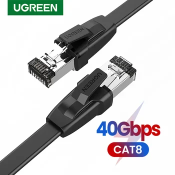 DBG Ethernetový Kábel Cat8 40Gbps Plochý Kábel Siete vysokorýchlostných Cat8 U/FTP pre Notebook PC Router PS 4 Lan Patch Kábel Kábel RJ45