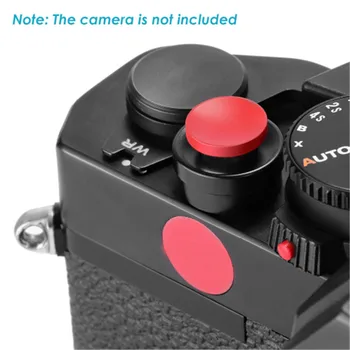3ks Kovové Konkávny Povrch Fotoaparátu Mäkké Uzávierky Uvoľňovacie Tlačidlo Pre Fujifilm/Fuji XT20 X100F X-T2 X100T X-T10 X20