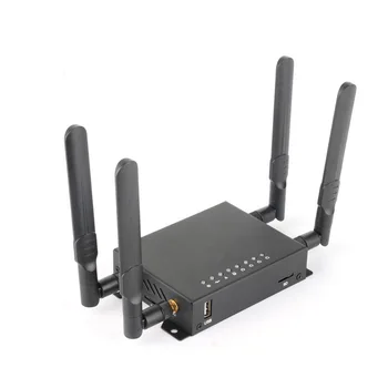 KuWFi OpenWRT 4G Wifi Router CAT4 150Mbps Wireless CPE Router Odomknutý 4G SIM Wifi S USB Portom a 4*5dBi Vysoký Zisk Antény