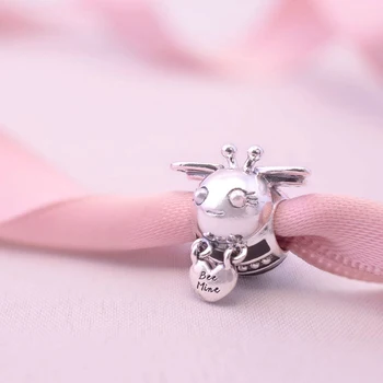 2021 Nové Módne 925 Sterling Silver Korálky Ružová Daisy Kvet Králika Charms fit Pôvodné Pandora Náramok Lady DIY Šperky