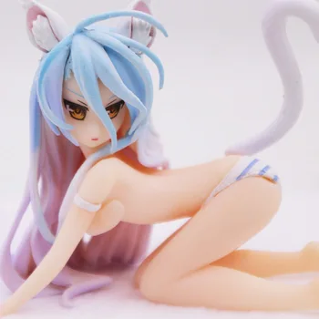 S-štýl Žiadna Hra Nie Život Shiro Mačka Ver. Sexy Anime Obrázok Uvoľňovať S-štýl Shiro Mačka PVC Akcie Obrázok Zberateľskú Model Hračky Bábiky