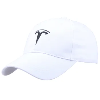 Móda výšivky šiltovku auto Tesla logo Klobúk Nové Módne Vysokej Kvality Človeka Racing snapback klobúky tesla fanúšikov čiapky