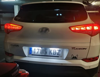LED evidenčné Číslo Svetlo Na Hyundai IX35-2018 Na Hyundai Tuscon -2018 Kia Forte Sedan 2019-up