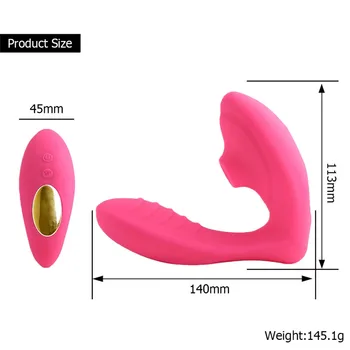 10 Rýchlosť Sania Vibrátor Ústne Stimulátor Klitorisu Pošvy Masáž Bulík sexuálnu Hračku pre Ženy, dobre sa nosí Nohavičky Erotický Sex Produkty