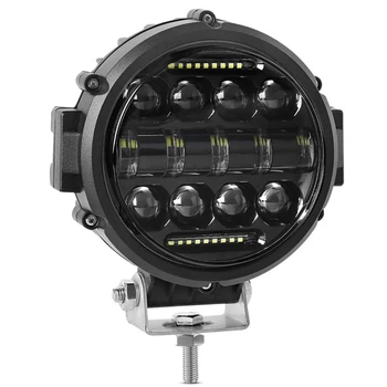 Okrúhle LED Pracovné Svetlo, 60W Povodňových Mieste Combo Lúč Svetla LED Denných prevádzkových Light Off Road Jazdy Svetlá pre nákladné Vozidlo SUV