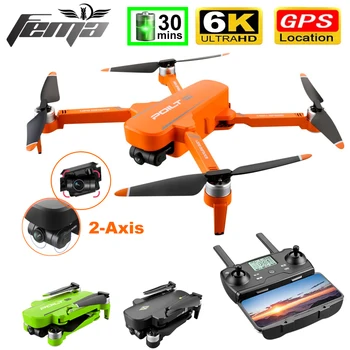 Profesionálny GPS Drone 6K s Kamerou HD, 2K Videa na Dlhé Vzdialenosti SD Karty, Podpora Striedavé 5G WiFi FPV RC Qudacopter Dron
