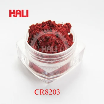 Dodanie kvality čínska červená perla pigment, žiarivo červená sľudy pearl powder,pearlescent pigmenty,1bag=1 kg CR8203 čínske červené A