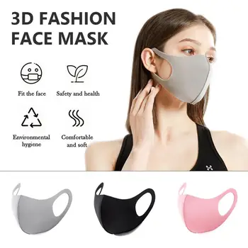6pcs Masky umývateľný Proti prachu Masker Opakovane Bavlna Facemask Úst Tvár Kryt Pre Človeka Mondkapjes Mascarilla šiltovku Klobúk