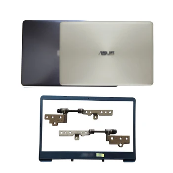 NOVÝ Notebook, LCD Zadný Kryt/Predný Rám/Závesov Pre ASUS VivoBook X411U X411 X411UF X411UN X411UA Non-Touch Top Prípade Zlata/Šedá