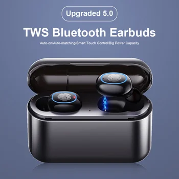 Dvakrát Stereo Slúchadlá TWS In-Ear Bluetooth Slúchadlá Športové mini Slúchadlá bezdrôtové wirless bleutooth bloototh slúchadlo telefónu