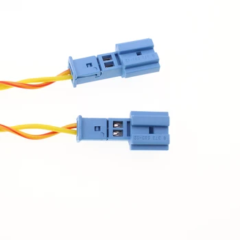 EIDRAN Reproduktor Stereo Konektor Adaptéra pre Zapojenie Kábla Splitter 2 Pol Na BMW Y Postroj