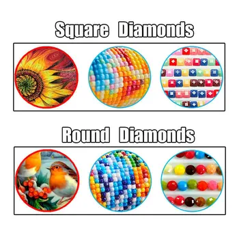 Najpredávanejšie Námestie 5D DIY Diamond Maľovanie Kids & Psov Diamond Cross Stitch 3D Diamond Výšivky Vzor Drahokamu Diamond